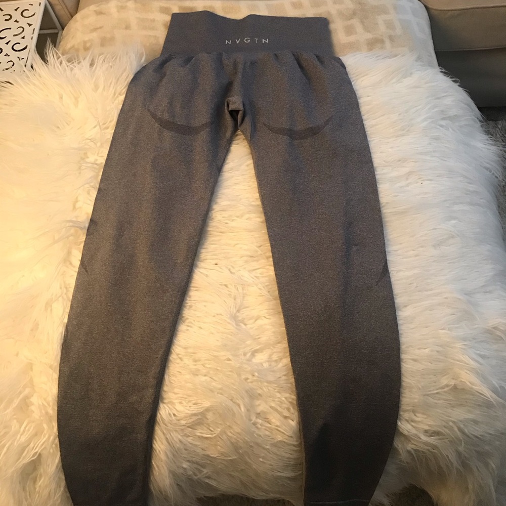 NVGTN Grey Contour Seamless Leggings